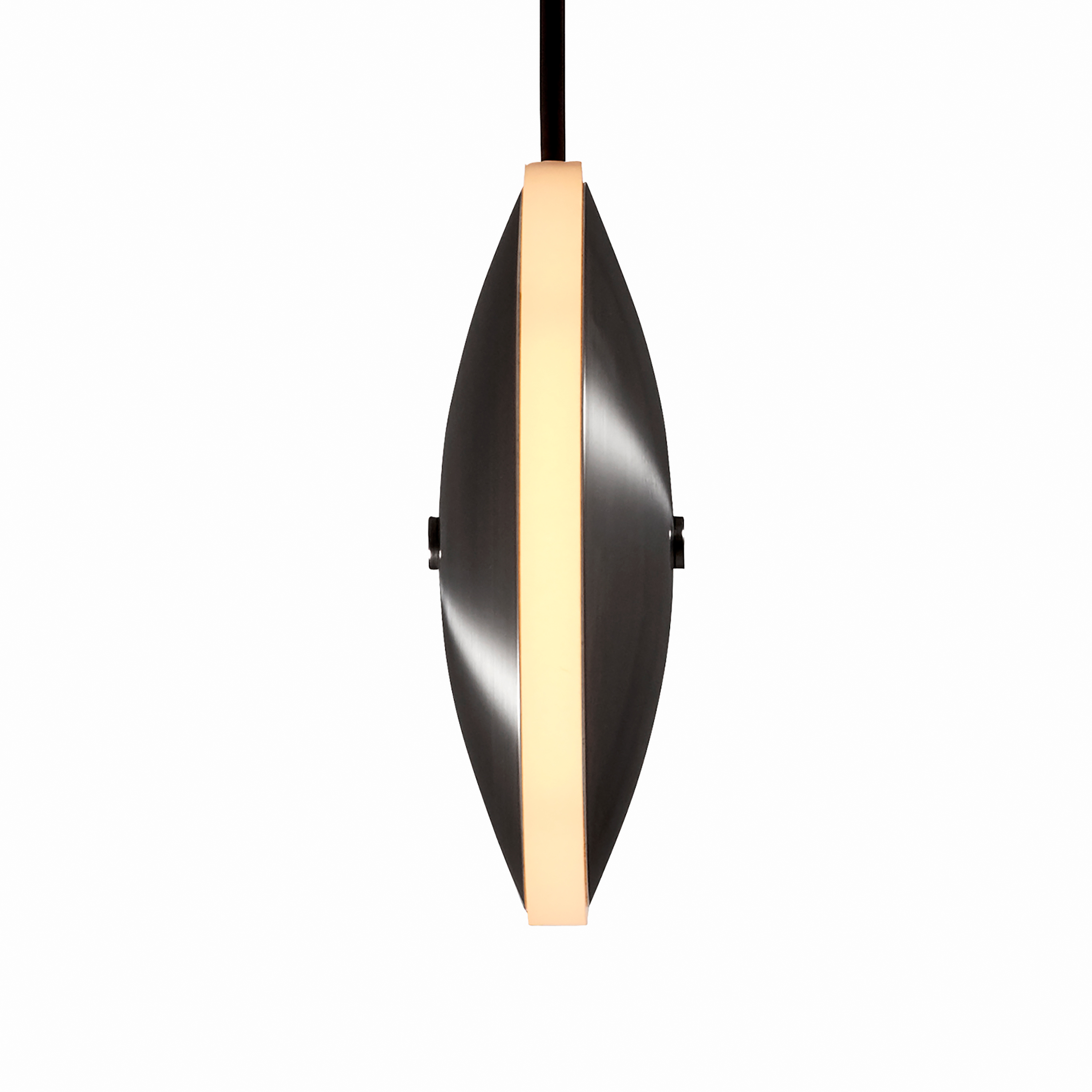 Chrona Vertical Dish Pendant Lamp by Graypants Pendant Lamps